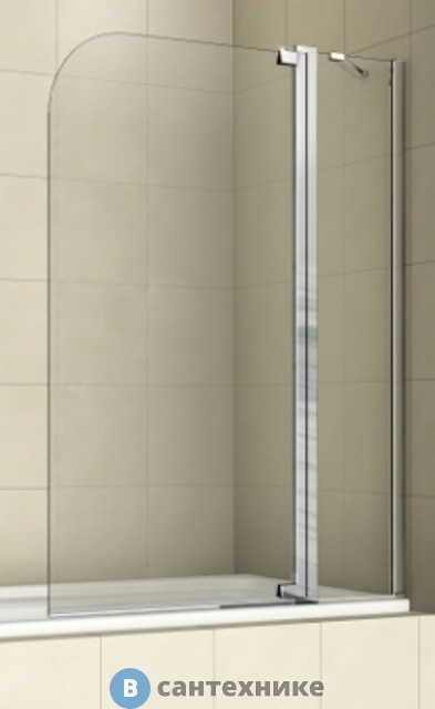 Шторка на ванну WELTWASSER WW100 100T2-100 1000х1400 мм