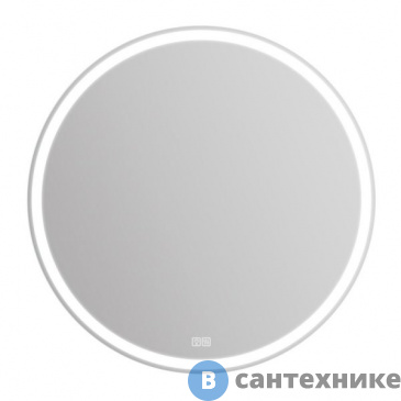 картинка Зеркало BelBagno SPC-RNG-1000-LED-TCH-WARM со встроенным светильником, сенсорным выключателем и подогревом, 1000x30x1000
