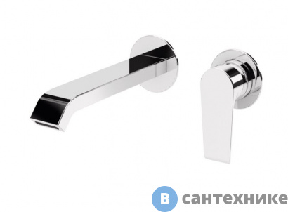 картинка Смеситель Cezares NAUTIC-BLI2-01-W0 для раковины однорычажный, без донного клапана, хром