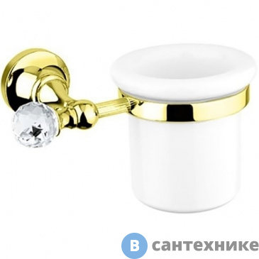 картинка Стакан Cezares OLIMP-TUM-03/24-Sw подвесной, золото