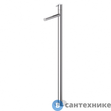 картинка Смеситель Cezares LEAF-TVP-L-01-W0 для раковины напольный, однорычажный без донного клапана, хром