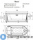 картинка Акриловая ванна Vannesa Николь 150х70 каркас (2-01-0-0-1-239), без сифона