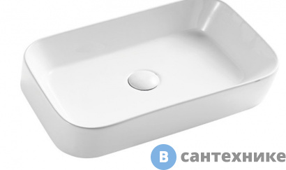 картинка Раковина WELTWASSER ELBACH 2243 подвесная (550х390х120)