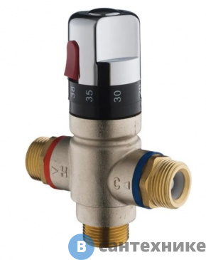 картинка Термостатический регулятор Presto 29003 со встроенной блокировкой