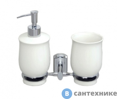 картинка Держатель стакана и дозатора WasserKRAFT K-24189