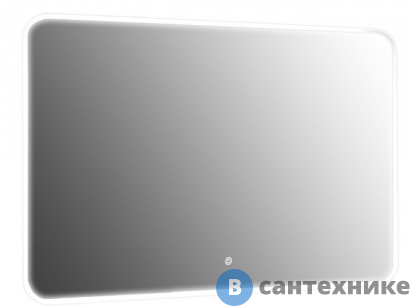 картинка Зеркало AZARIO Alone Raggio влагостойкое с подсветкой 800*600 (CS00078965)