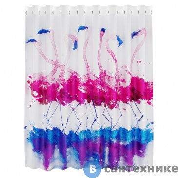 картинка Шторка WasserKRAFT Lossa SC-81102 для ванной