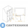 картинка Душевая дверь RGW SV-004B 110*200 Чёрный/ Прозрачное (353200411-14)