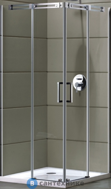 Душевое ограждение Grossman GR-3090 Galaxy 90*90*190 квадрат, двери раздвижные