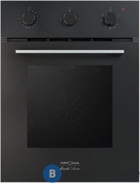 картинка Духовой шкаф Krona STRETTO 45 BL газовый (независимый)