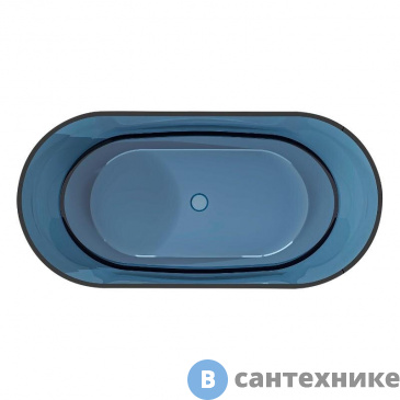картинка Акриловая ванна Black&White SB3010 Sky Blue (1700x780x560)
