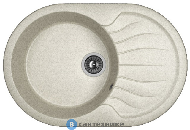 Кухонная мойка Dr. Gans Берта 760, серый CMc (25.040.C0760.408)