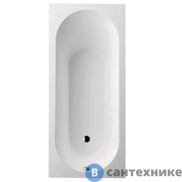 картинка Ванна Villeroy & Boch OBERON 160x75 UBQ160OBE2V-01 кварил
