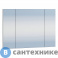 картинка Зеркальный шкаф СанТа Аврора 90 универсальный НП (700349)