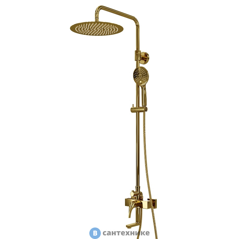 Душевая стойка WasserKRAFT A17101 со смесителем