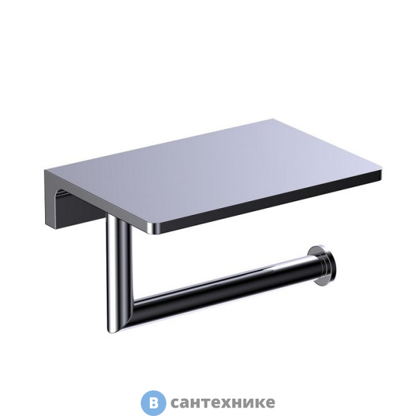 Бумагодержатель Timo 10040/00 с полкой для телефона