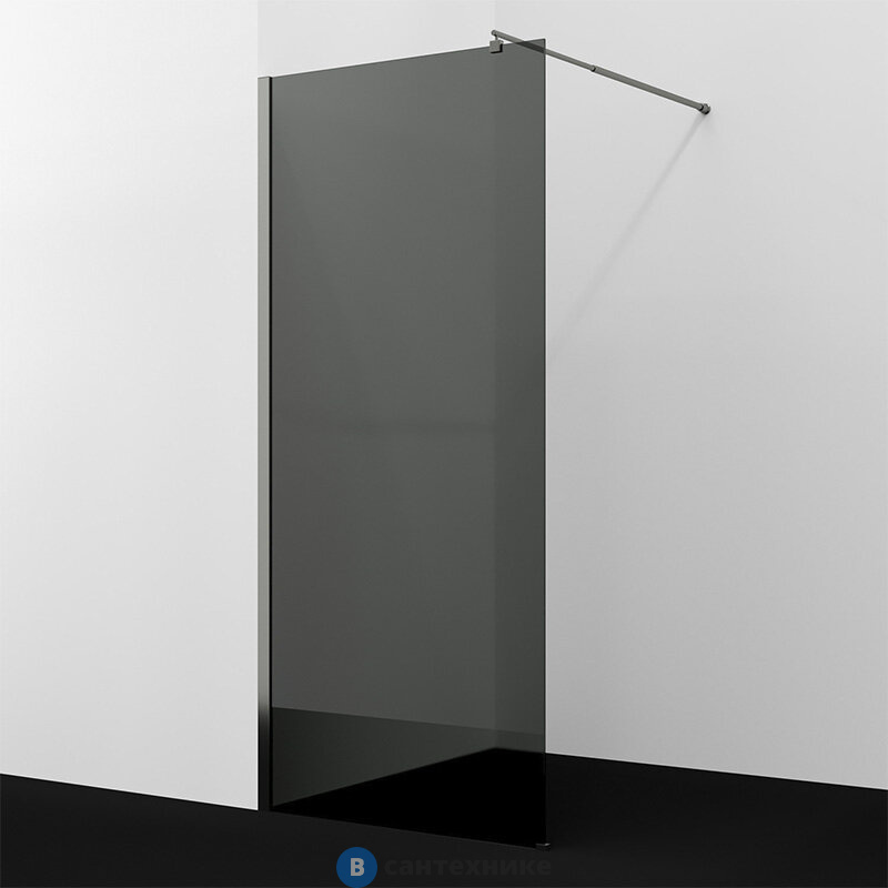 Душевая перегородка WasserKRAFT Rur 30W44GR-TG 1000х2000