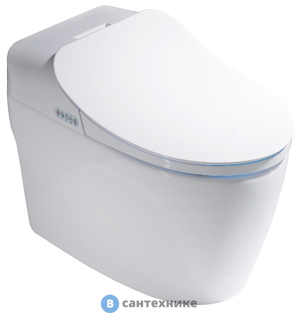 Унитаз-биде Timo ТЕ-721 (690*370*850) с сиденьем, электронный