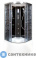 картинка Душевая кабина Deto BM4590 с гм. и эл. Black (90х90х220 см)