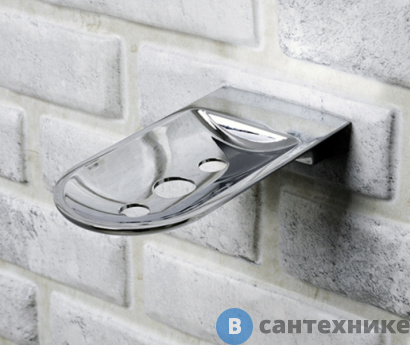 картинка Мыльница WasserKRAFT Kammel K-8369 решетка металл, хромоникелевое покрытие