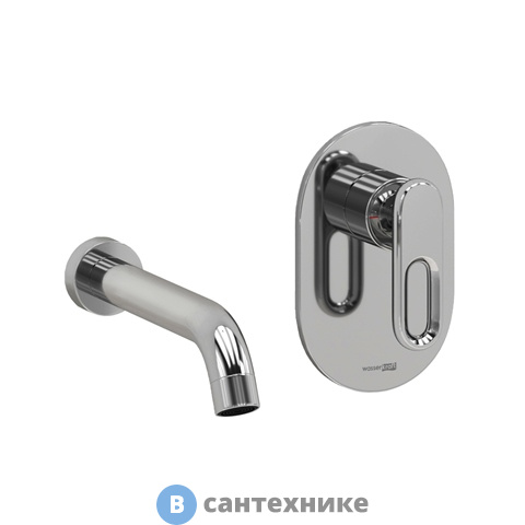 Смеситель WasserKRAFT A18583 для раковины встраиваемый (комплект)