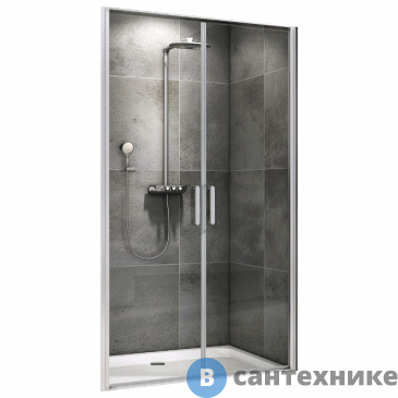 картинка Душевая дверь ABBER Sonnenstrand AG04100C 100*195