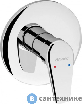 картинка Смеситель Ravak NO 066.00 для душа без переключателя (X070044)