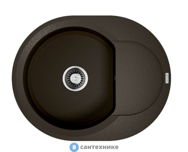 Кухонная мойка OMOIKIRI Sakaime 60E-DC темный шоколад (4993205)