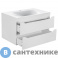 картинка Тумба под раковину Vincea Fine 800 подвесная, 2 выкатных ящика soft close, G.White (VMC-2F800GW)