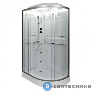 картинка Душевая кабина Deto L602L LED с гм.