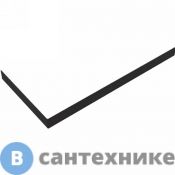Экран Cezares TRAY-AS-AH-120/90-100-SCR-NERO для поддона из искусственного мрамора, чёрный