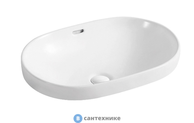 Раковина WELTWASSER ELBACH 4028 врезная (590х400х170)