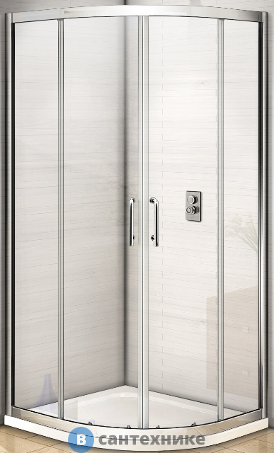 Душевое ограждение WELTWASSER WW300 300RS22-100 1000х1000х1850 мм