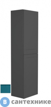 картинка Шкаф Art & MAX PLATINO AM-Platino-1500-2A-SO-TM подвесной с двумя распашными дверцами, бирюзовый матовый , 400x300x1500