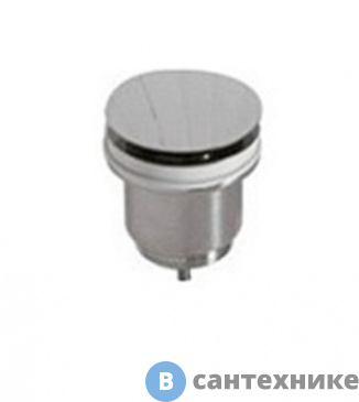 картинка Выпуск GLOBO для раковины c переливом, click-clack, хром (FI012CR)