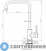 картинка Смеситель BelBagno BB-LAM03A-IN для кухни, нержавеющая сталь, сатин