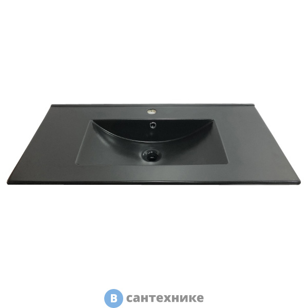 Раковина Comforty 90E чёрная матовая