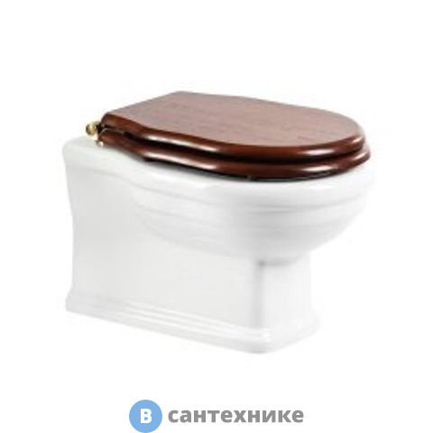 Унитаз BelBagno BOHEME BB115CH подвесной, безободковый, без сиденья 370x530x367