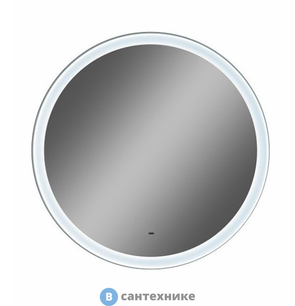 Зеркало Art & MAX Napoli AM-Nap-1000-DS-F-White с подсветкой