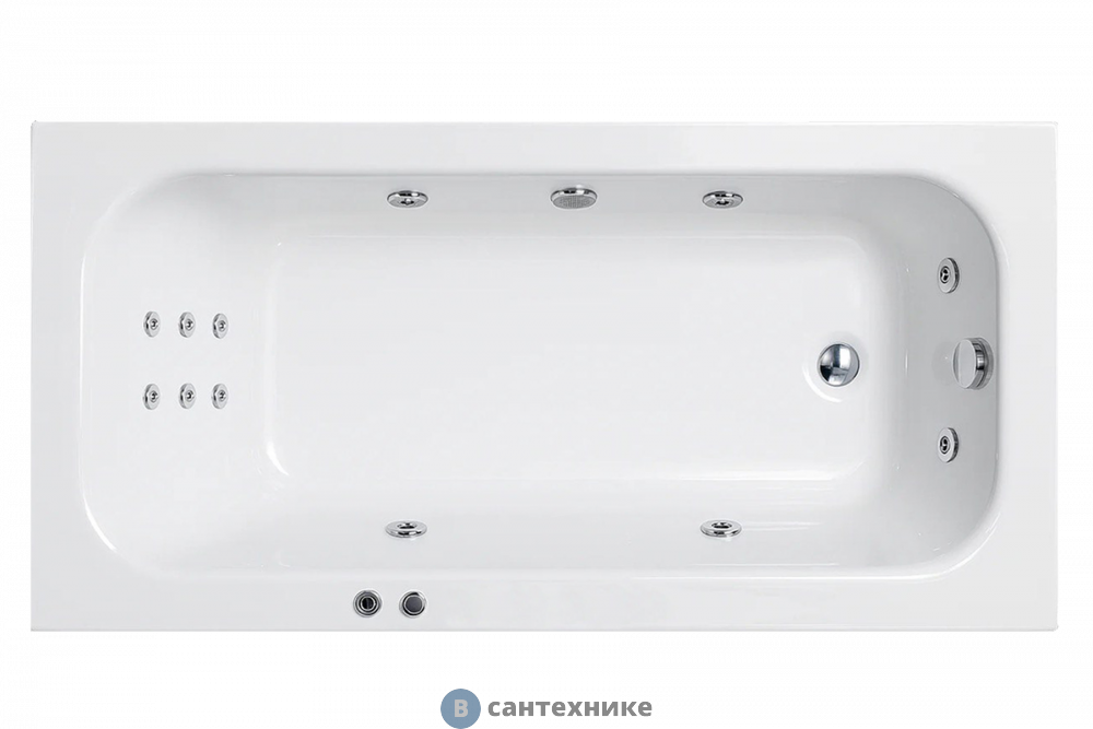Гидромассажная ванна Royal Bath ACCORD COMFORT 180х90х64 (RB627100CO)