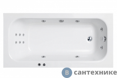 картинка Гидромассажная ванна Royal Bath ACCORD COMFORT 180х90х64 (RB627100CO)