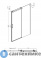 картинка Душевое ограждение Ambassador Benefit 19021103HX-80HX (1400х800х2000), без поддона