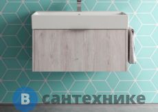 Тумба с раковиной Sturm Normal 60х45х46 см светлое дерево (B3L164 BA991 + SIP)