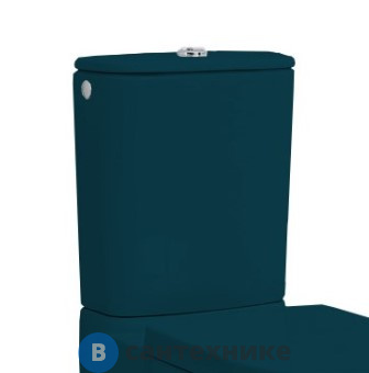 Бачок ArtCeram FILE 2.0 32х50 см, для моноблока (без механизма), Green petrolio (оттенок цвета не совпадает с оттенком унитаза) (FLC001 42 00)