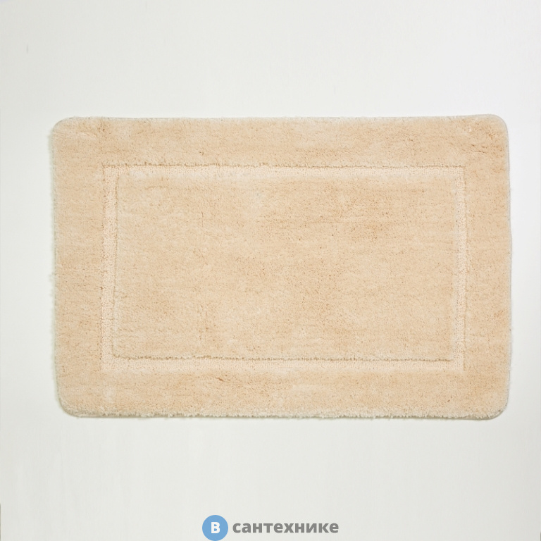 Коврик WasserKRAFT Lopau BM-6013 Ecru для ванной комнаты