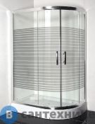 Душевой уголок Primo 206 L белые полосы (1200*800*1960)