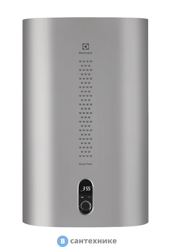 Водонагреватель накопительный электрический Electrolux EWH 80 Royal Flash Silver