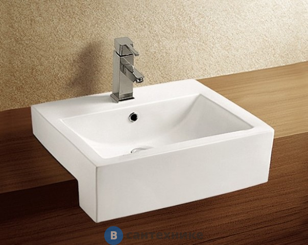 Раковина WELTWASSER DEILBACH 4012 подвесная (520х430х160)