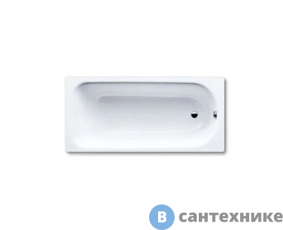 картинка Ванна стальная Kaldewei Saniform Plus 371-1 170х73 белый (112900010001), без ножек