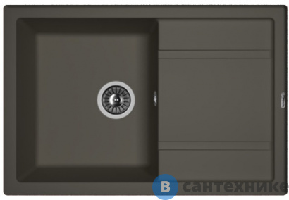 картинка Кухонная мойка FLORENTINA Липси 760, антрацит FSm (20.160.D0760.302)